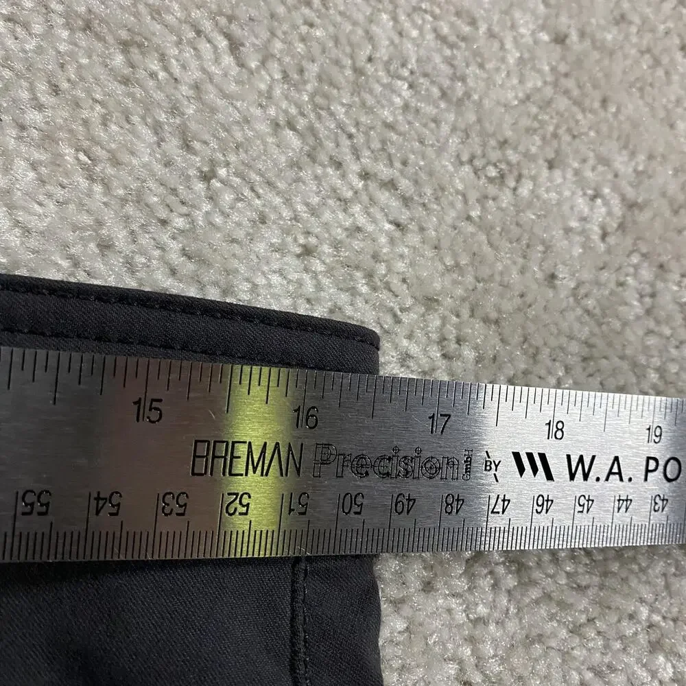 PrAna Pants Mens 32x32* Gray Slim Fit Nylon Stretch Chino Casual Travel Hiking
